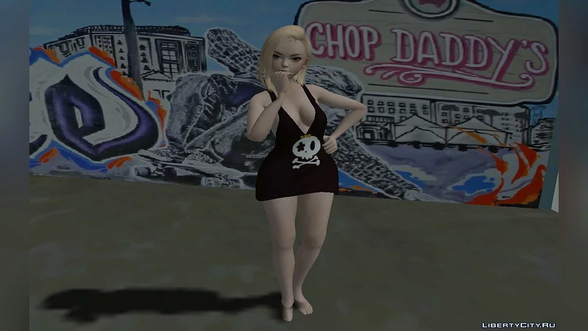 Android 18 из Dragon Ball (Cumin) / GTA San Andreas