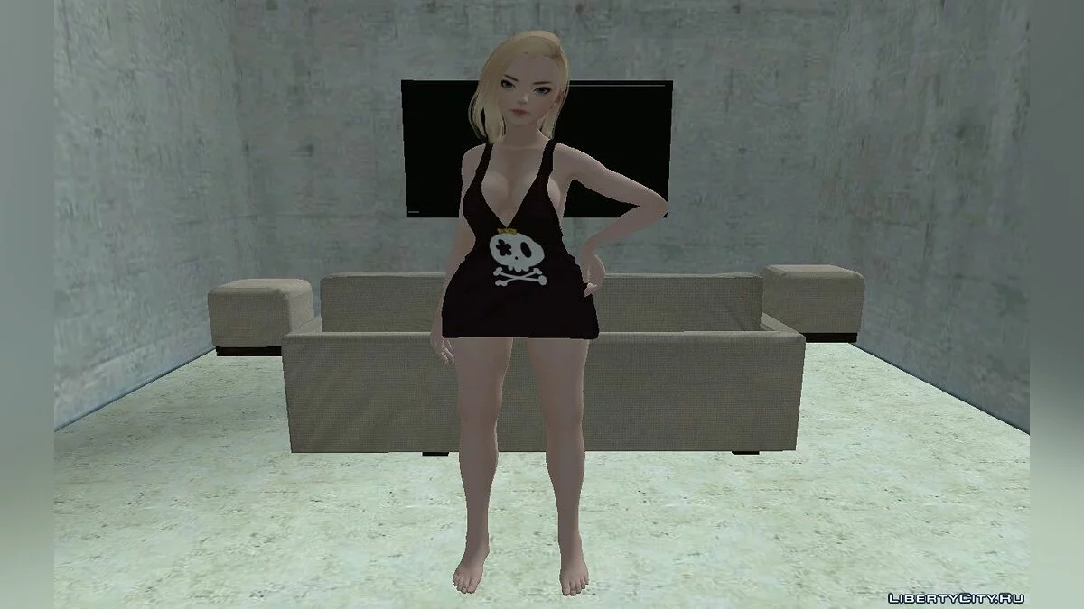 Android 18 из Dragon Ball (Cumin) / GTA San Andreas