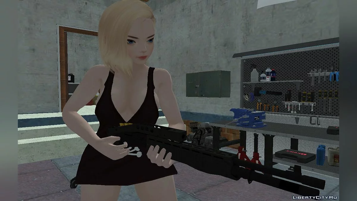 Android 18 из Dragon Ball (Cumin) / GTA San Andreas