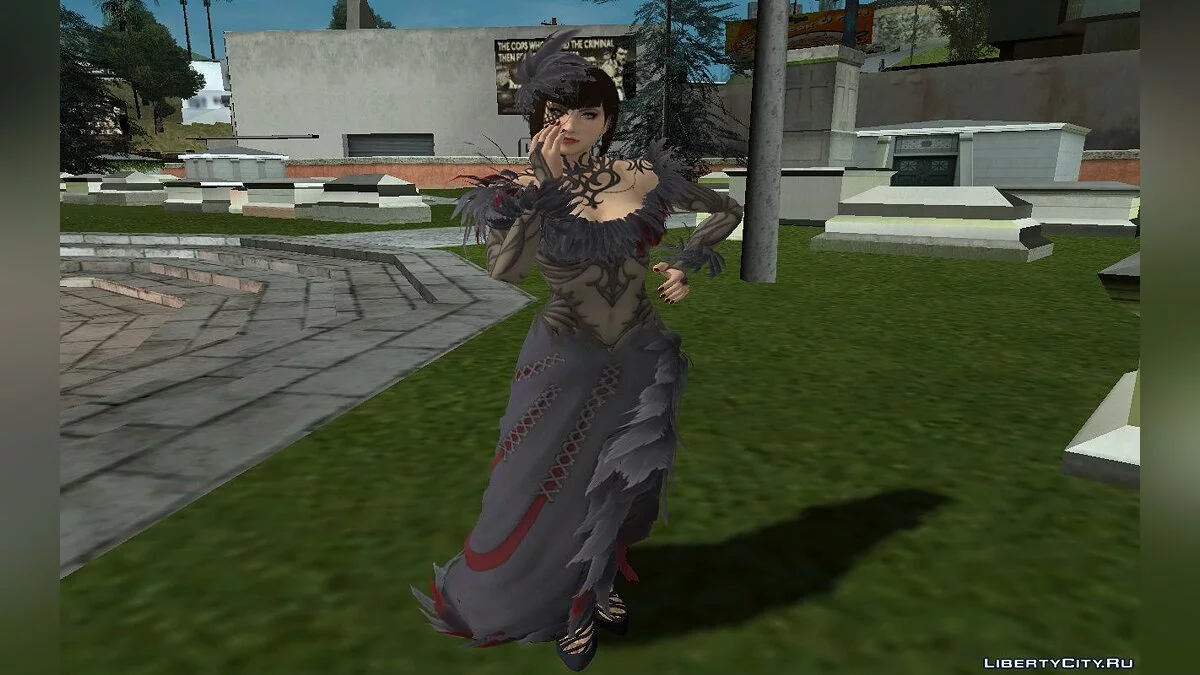 Анна Уильямс из Tekken 7 / GTA San Andreas