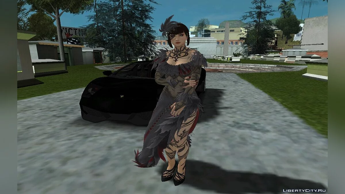 Анна Уильямс из Tekken 7 / GTA San Andreas
