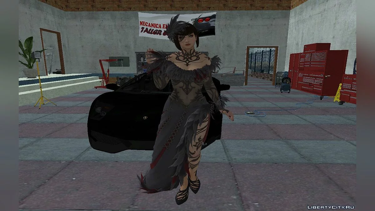 Анна Уильямс из Tekken 7 / GTA San Andreas