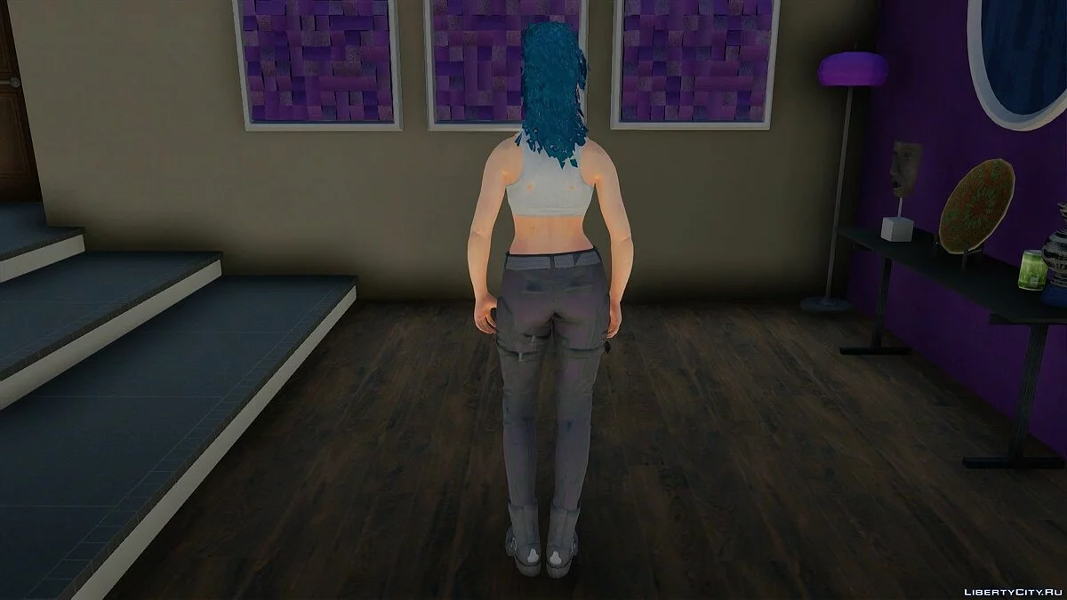 Бестия Амендиарес из Cyberpunk 2077 / GTA San Andreas