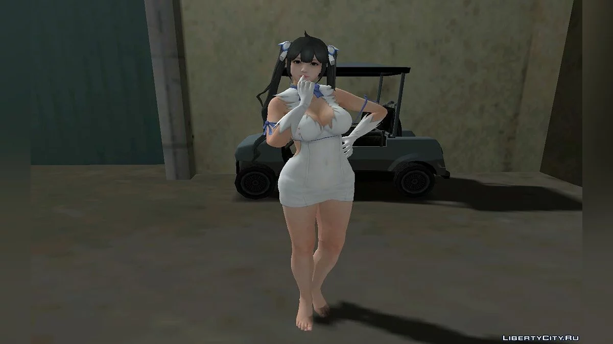 DOA Honoka Hestia MOD / GTA San Andreas
