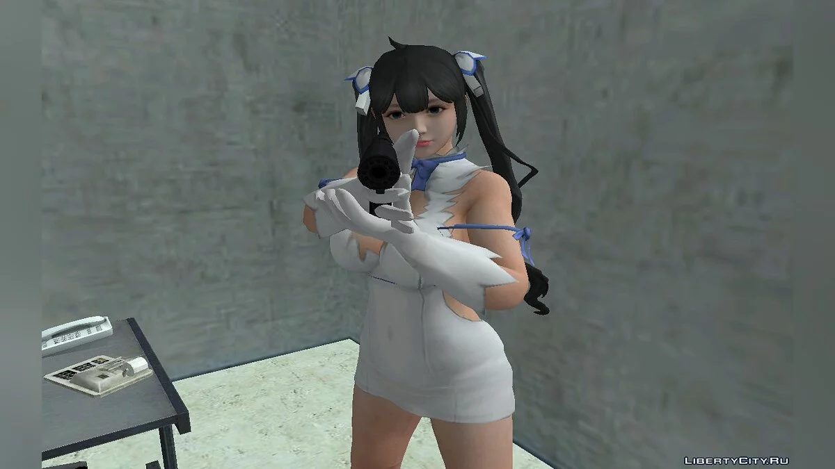 DOA Honoka Hestia MOD / GTA San Andreas