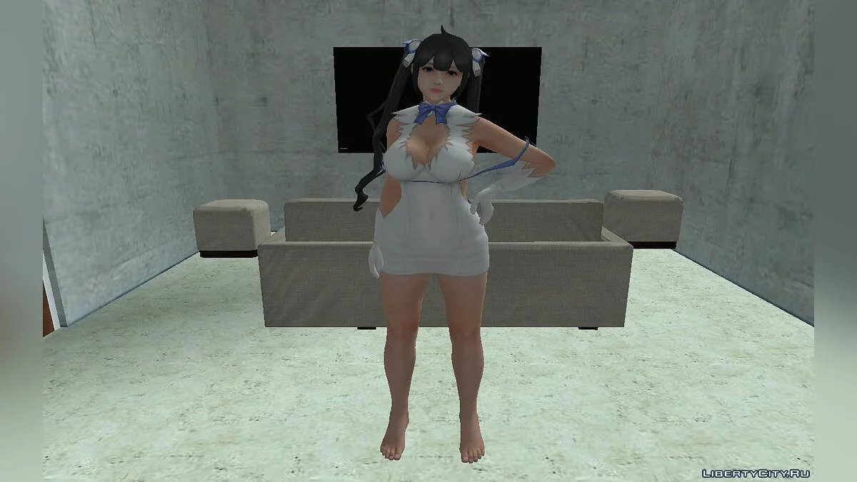 DOA Honoka Hestia MOD / GTA San Andreas