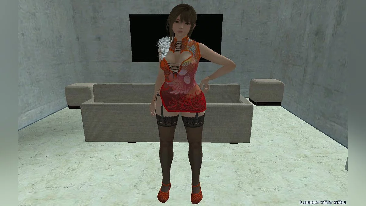 DOAXVV Misaki Phantom Vermillion / GTA San Andreas