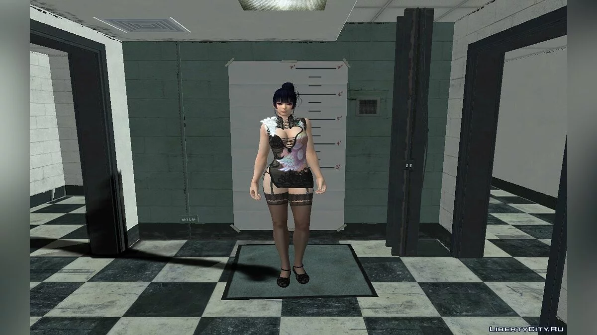 DOAXVV Nyotengu Phantom Black Dragon / GTA San Andreas