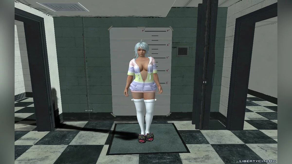 DOAXVV Patty Loose Fluffy Parka / GTA San Andreas