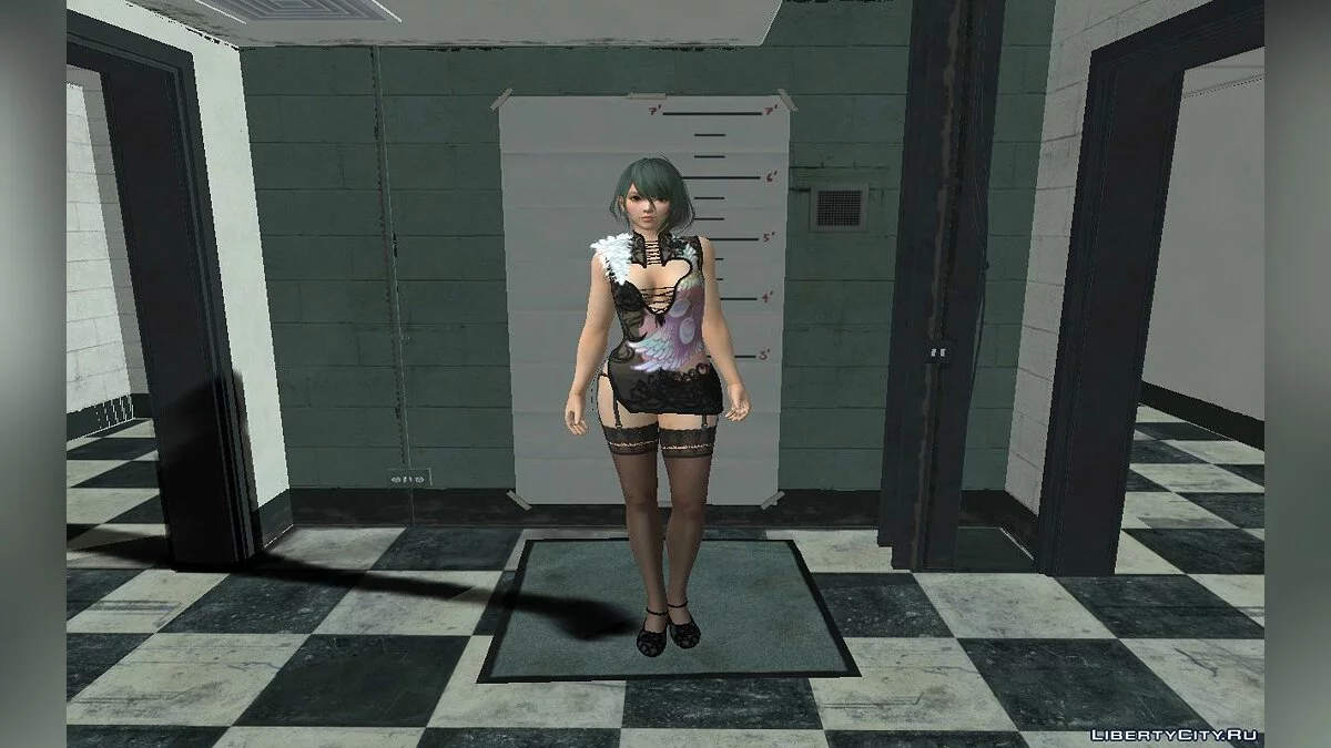 DOAXVV Tamaki Phantom Black Dragon / GTA San Andreas