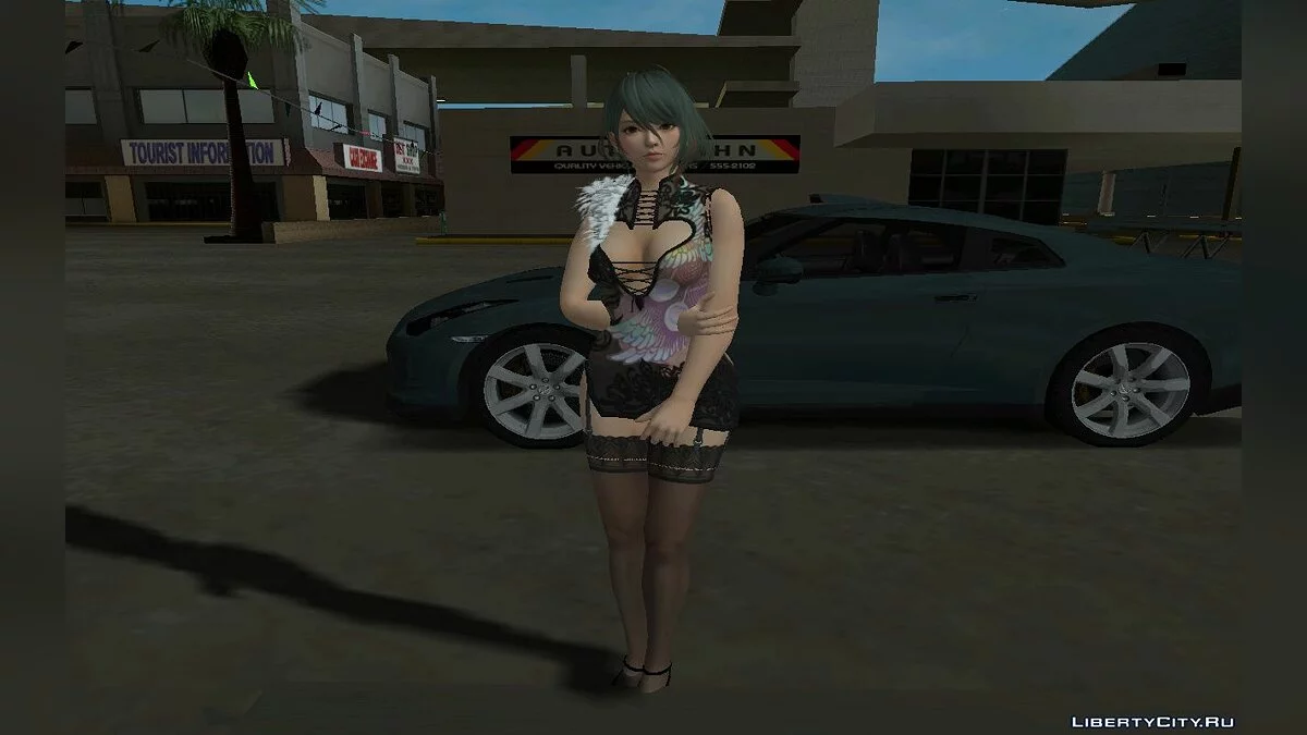 DOAXVV Tamaki Phantom Black Dragon / GTA San Andreas