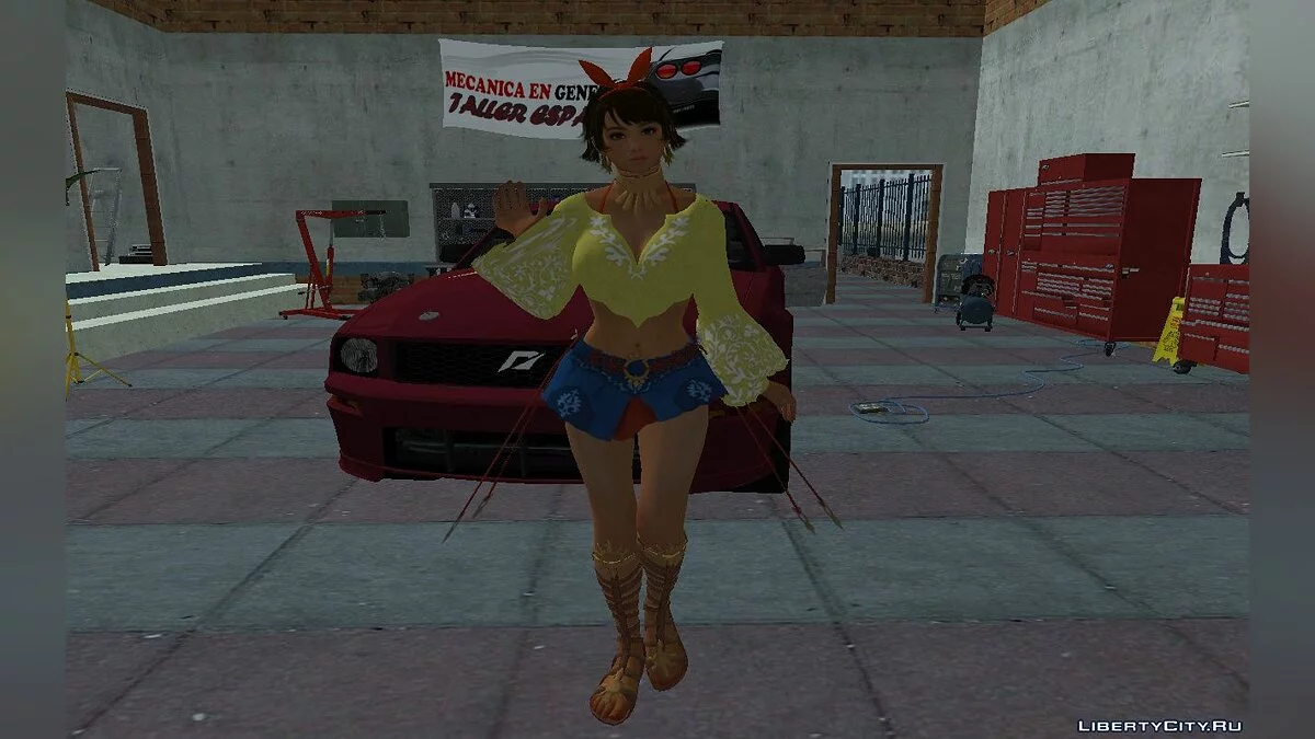 Джози Ризаль из Tekken 7  / GTA San Andreas
