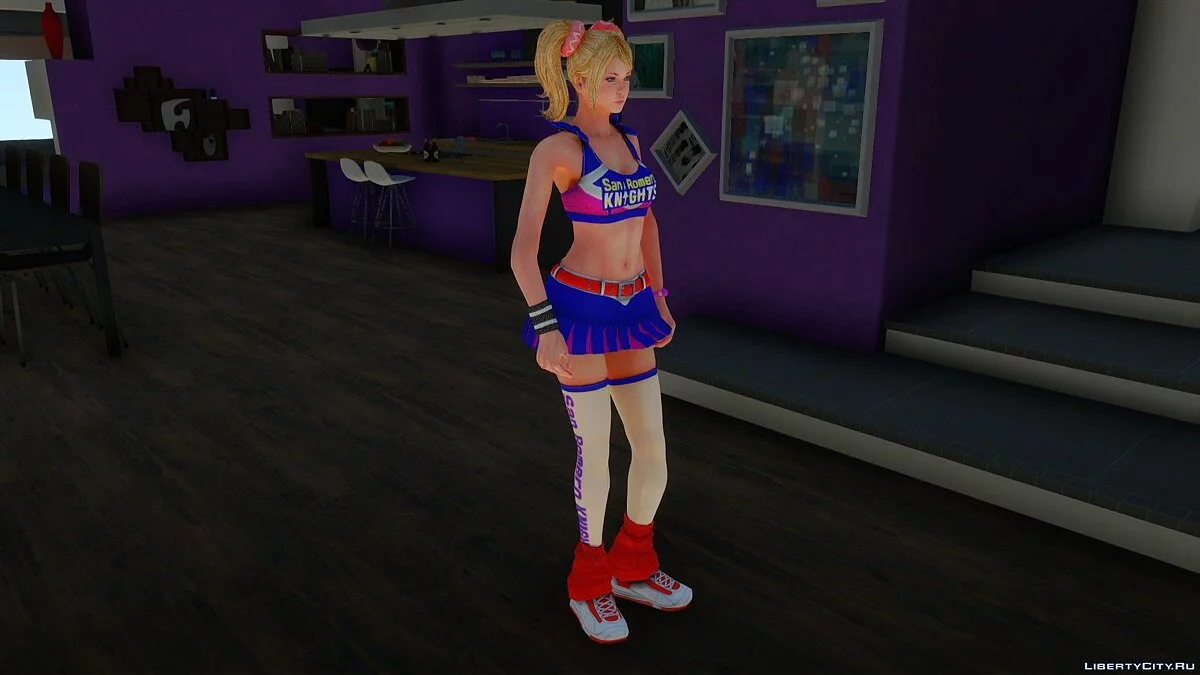 Джульет Старлинг из Lollipop Chainsaw / GTA San Andreas