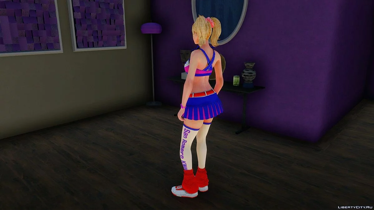 Джульет Старлинг из Lollipop Chainsaw / GTA San Andreas