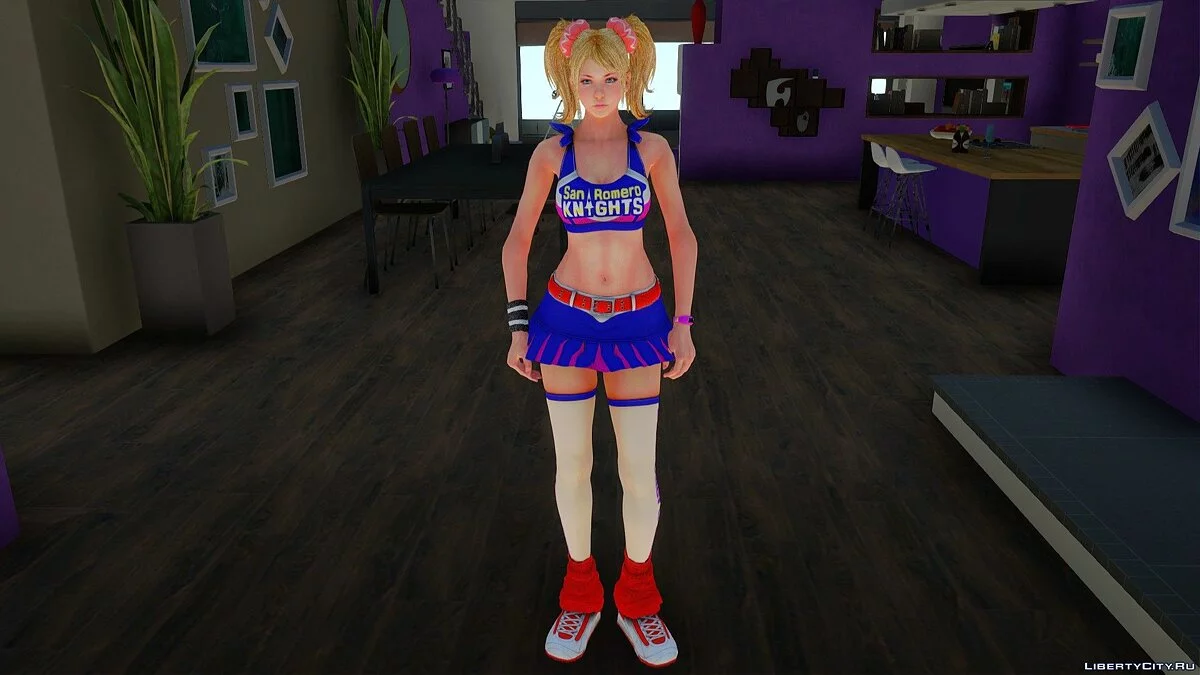 Джульет Старлинг из Lollipop Chainsaw / GTA San Andreas