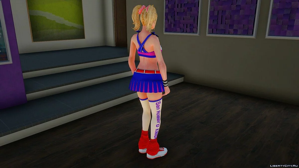 Джульет Старлинг из Lollipop Chainsaw / GTA San Andreas