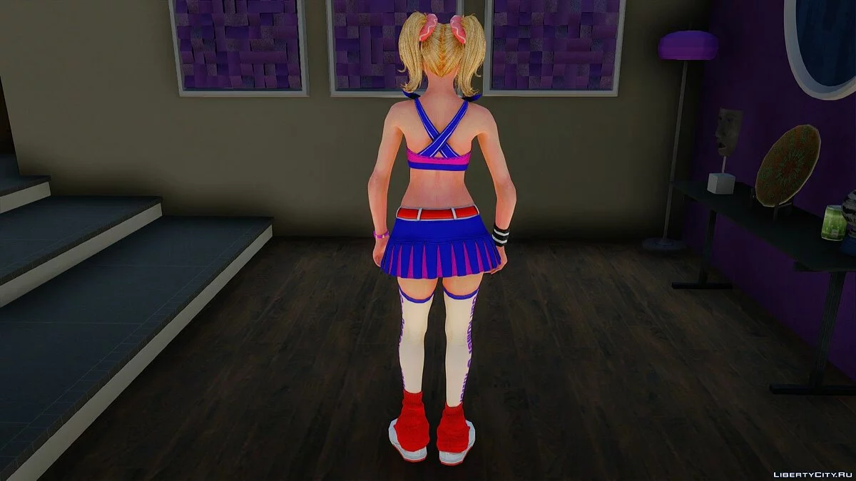 Джульет Старлинг из Lollipop Chainsaw / GTA San Andreas