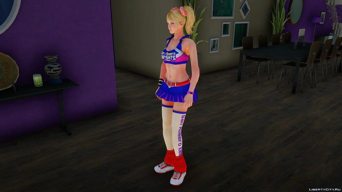 Джульет Старлинг из Lollipop Chainsaw / GTA San Andreas