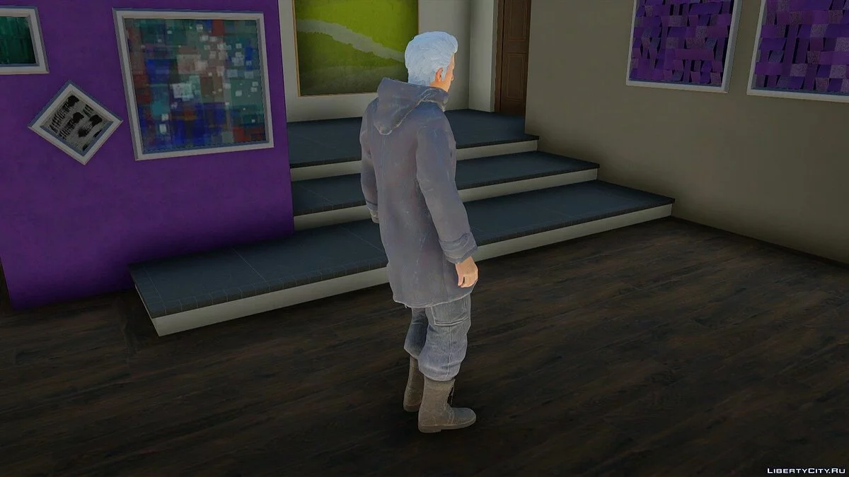 Джун-Ги Хан из Yakuza: Like a Dragon / GTA San Andreas