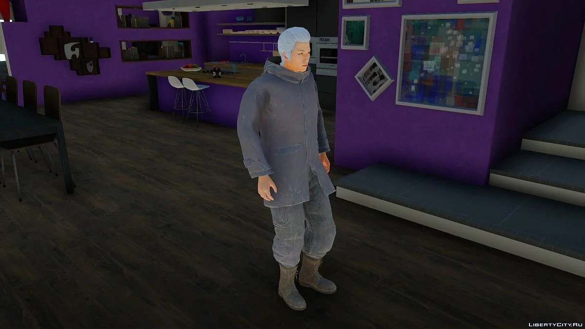 Джун-Ги Хан из Yakuza: Like a Dragon / GTA San Andreas