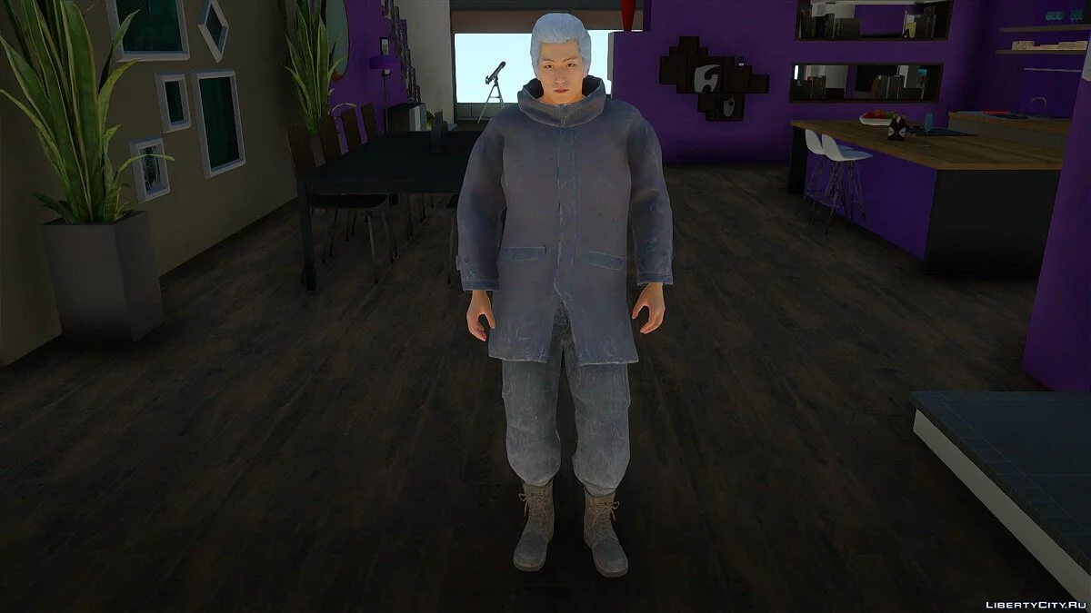 Джун-Ги Хан из Yakuza: Like a Dragon / GTA San Andreas