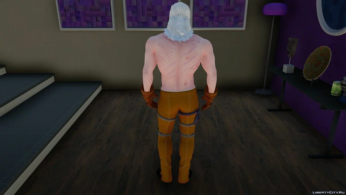 Геральт из The Witcher / GTA San Andreas