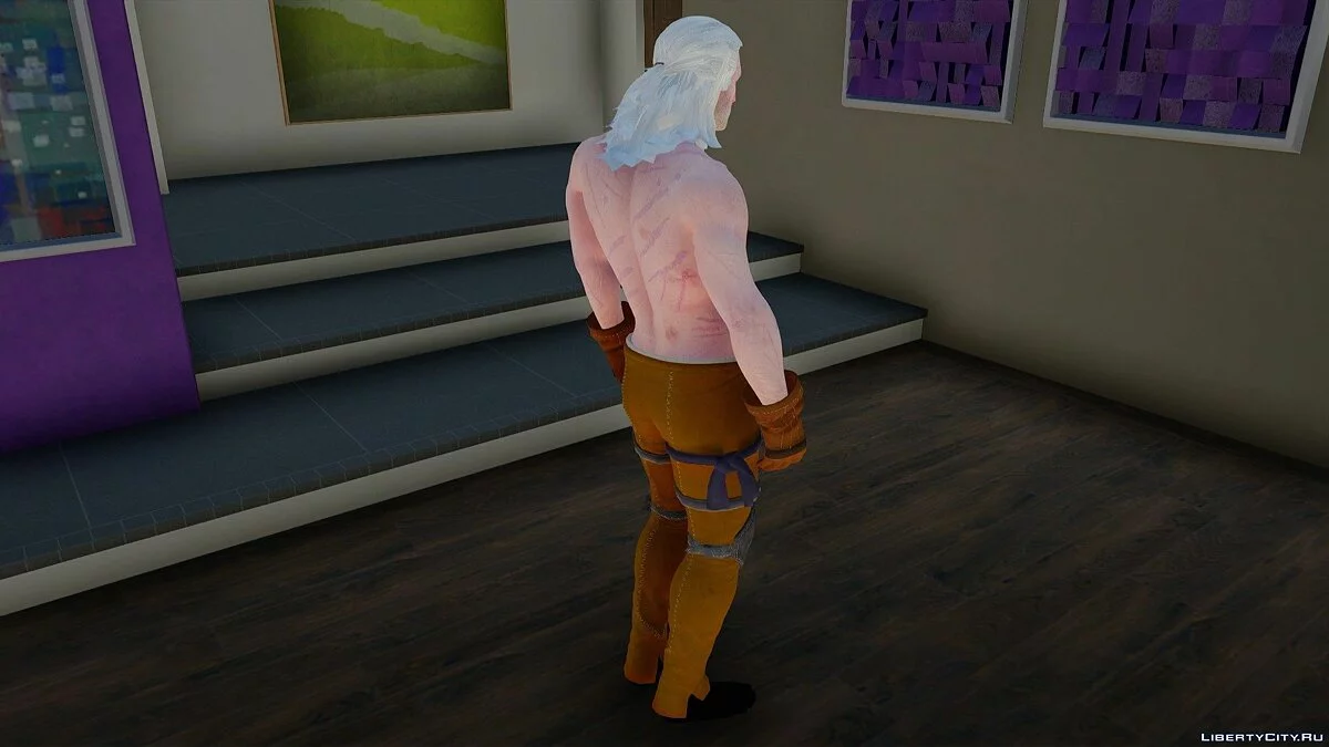 Геральт из The Witcher / GTA San Andreas