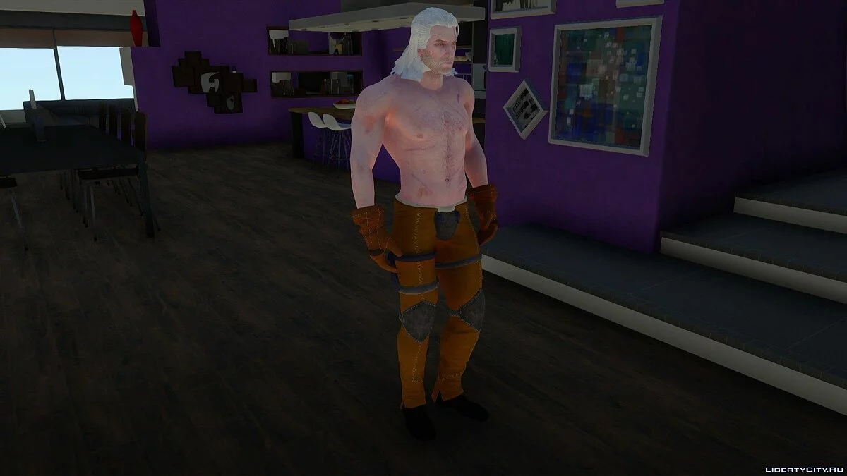 Геральт из The Witcher / GTA San Andreas