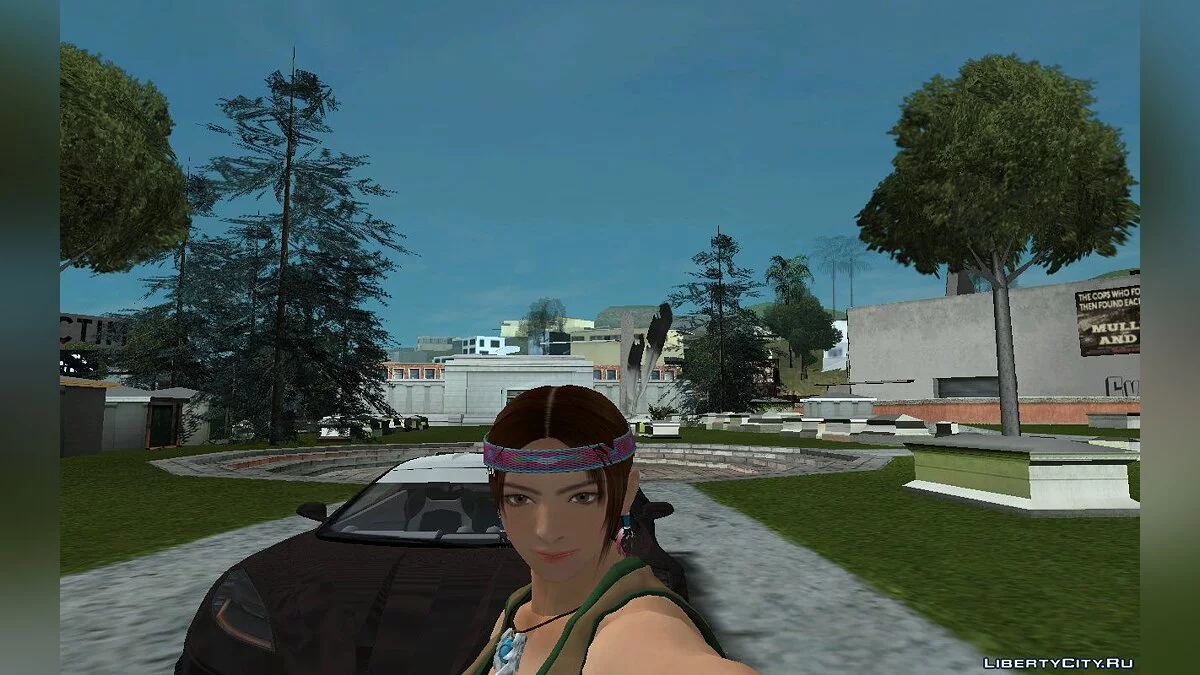 Юлия Чанг в классическом наряде  / GTA San Andreas