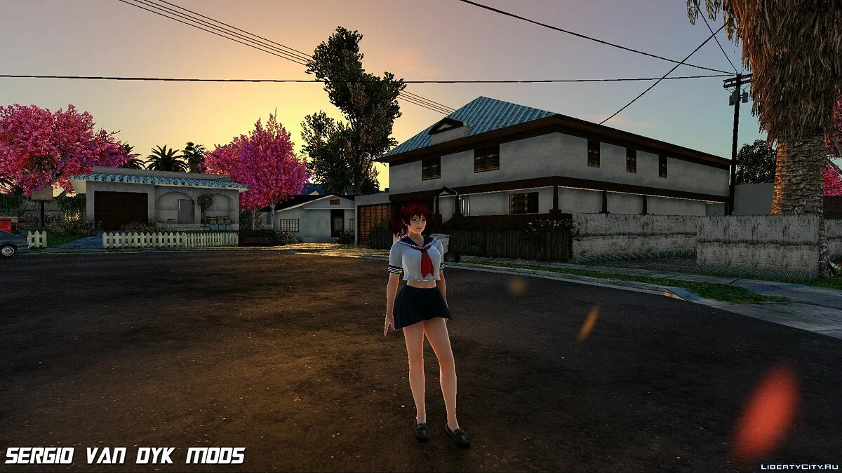 Канна в школьной форме / GTA San Andreas