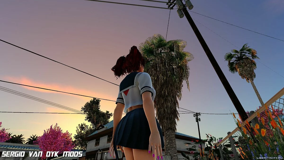 Канна в школьной форме / GTA San Andreas