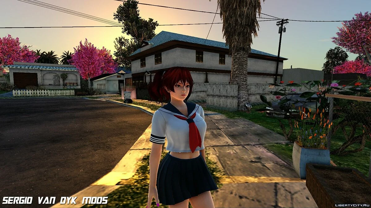 Канна в школьной форме / GTA San Andreas