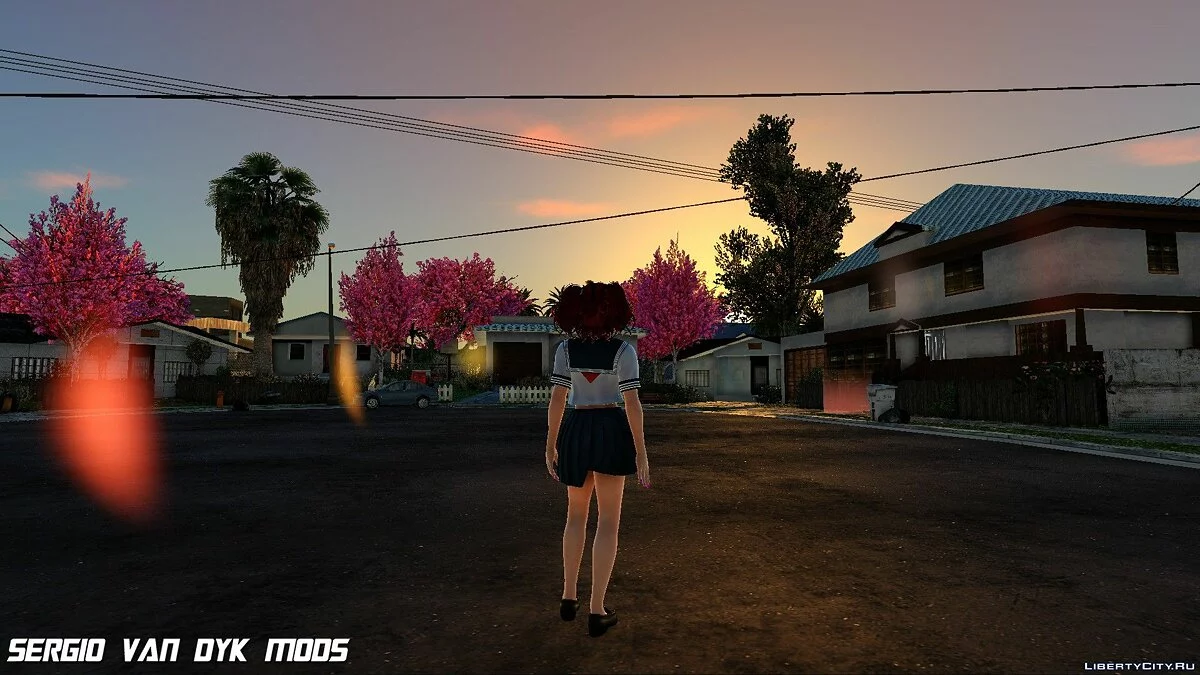 Канна в школьной форме / GTA San Andreas