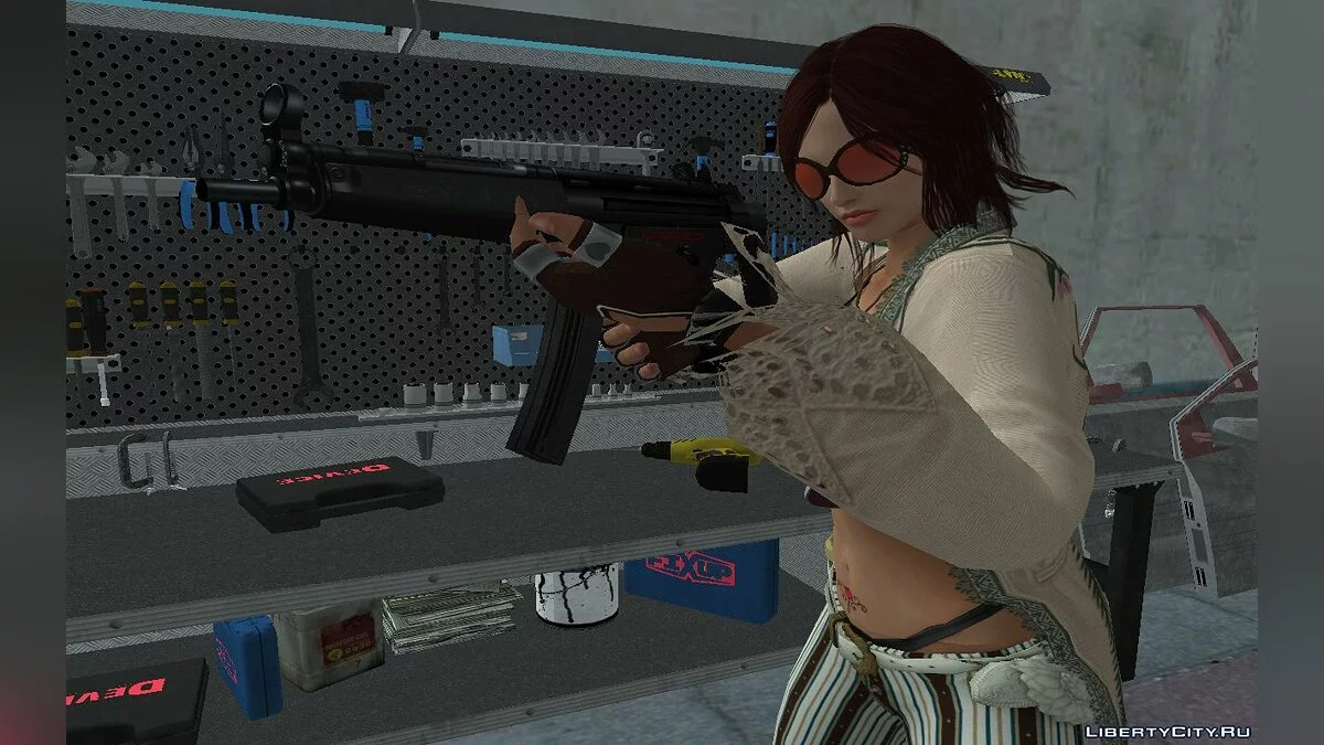 Катарина Алвес из Tekken 7 / GTA San Andreas