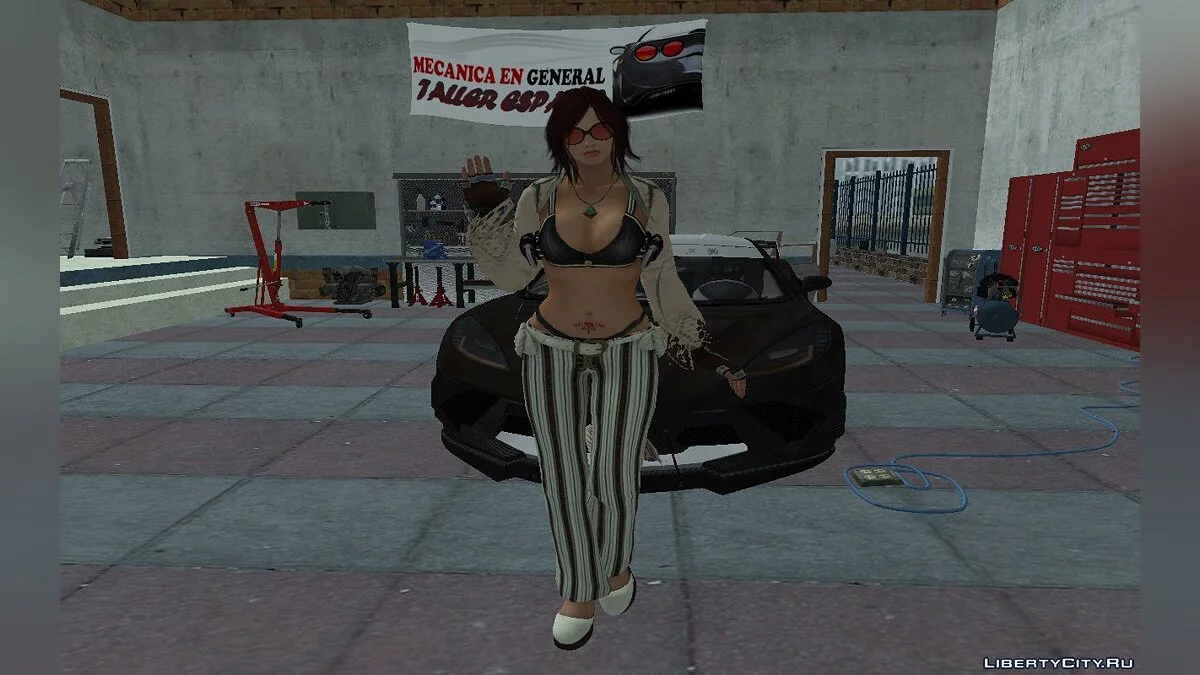 Катарина Алвес из Tekken 7 / GTA San Andreas