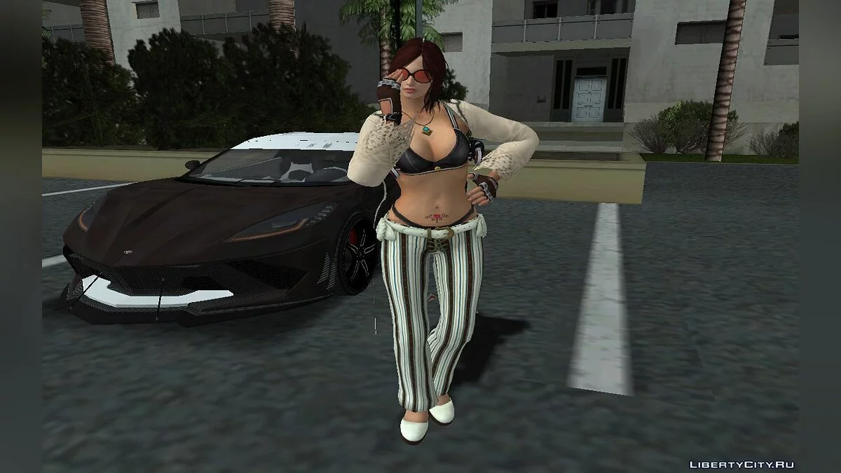 Катарина Алвес из Tekken 7 / GTA San Andreas