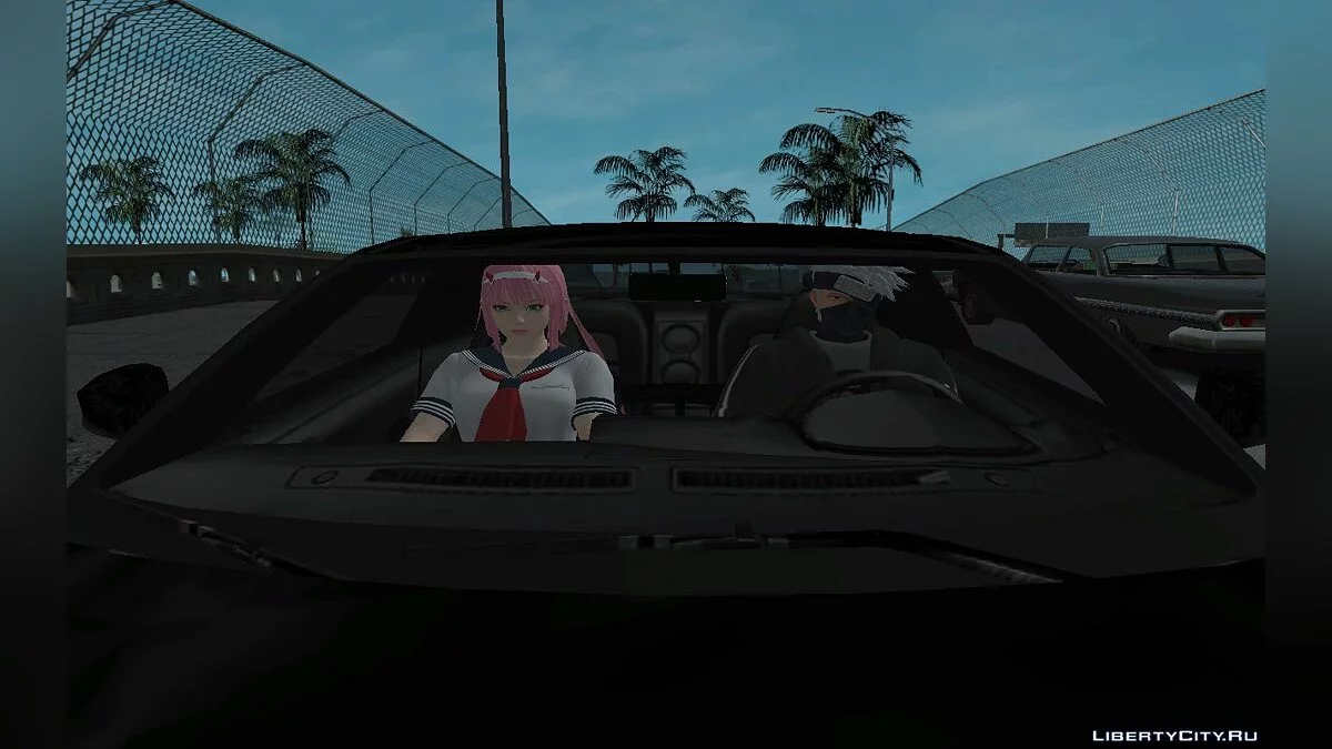 Хатаке Какаши из Jump Force  в повседневной одежде / GTA San Andreas