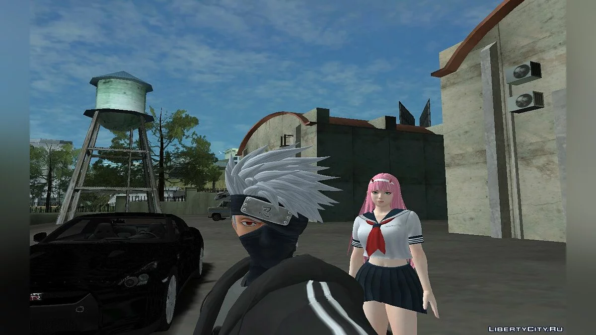 Хатаке Какаши из Jump Force  в повседневной одежде / GTA San Andreas