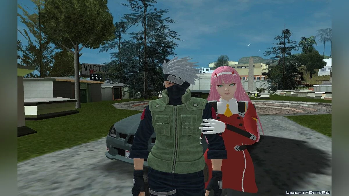 Хатаке Какаши из Jump Force / GTA San Andreas