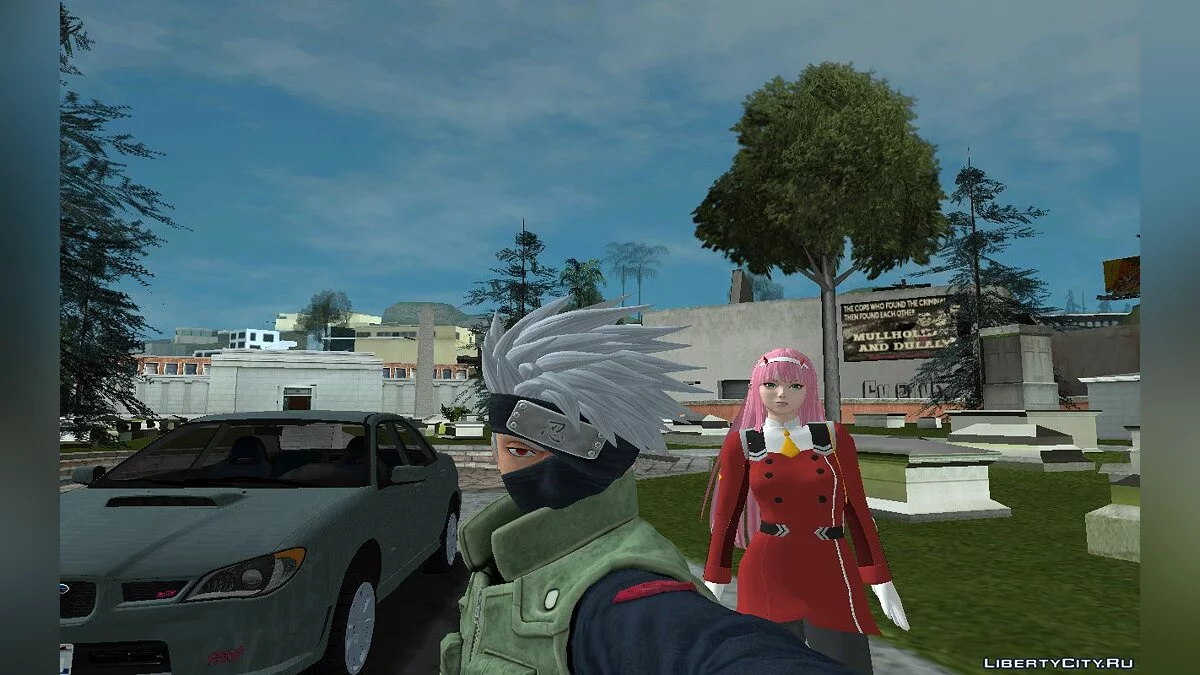 Хатаке Какаши из Jump Force / GTA San Andreas