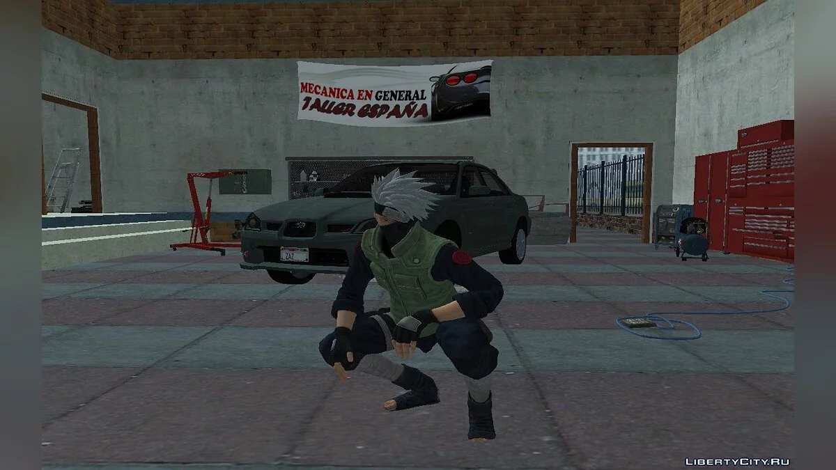 Хатаке Какаши из Jump Force / GTA San Andreas