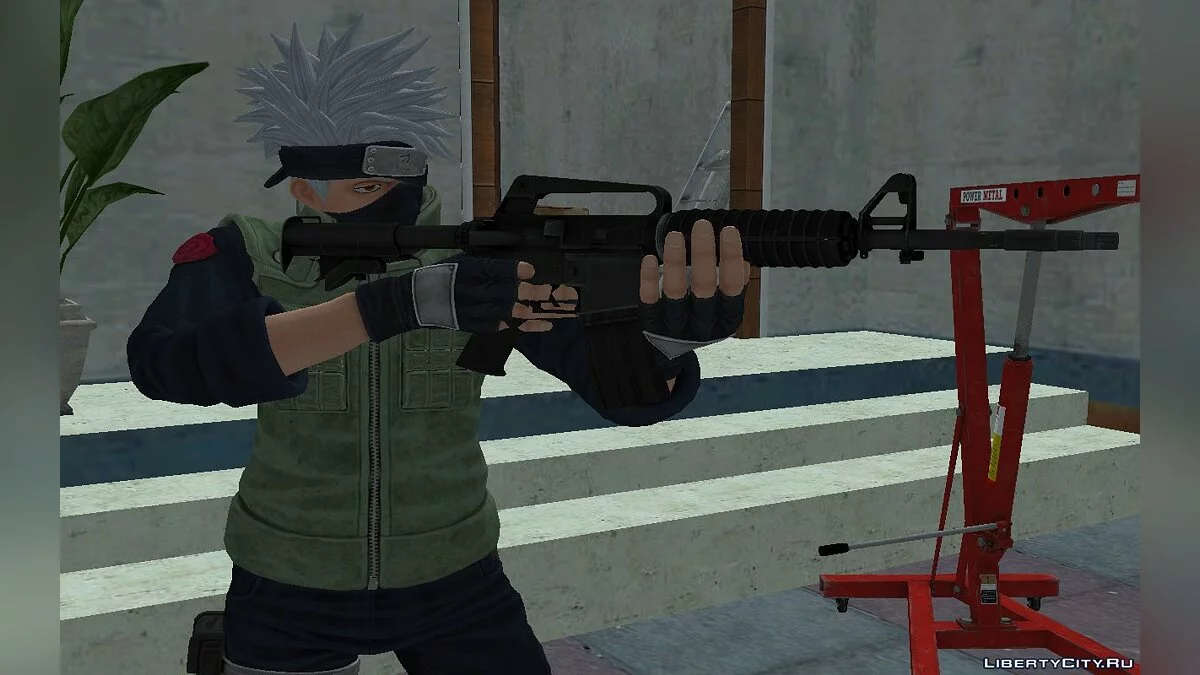 Хатаке Какаши из Jump Force / GTA San Andreas