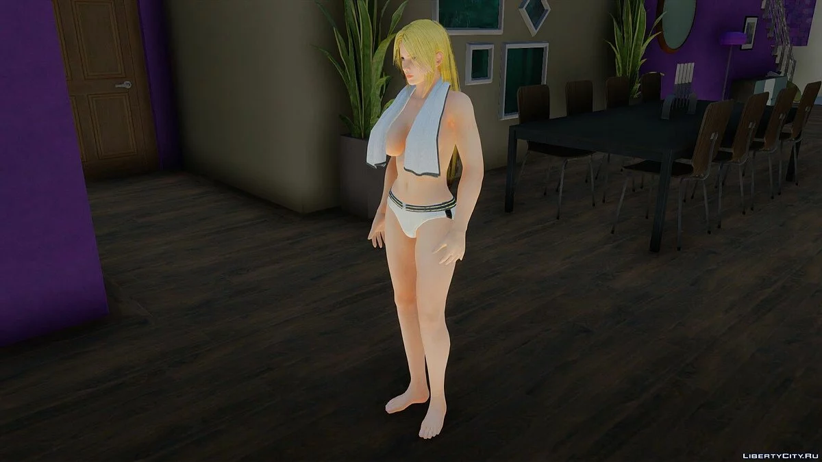 Хелена Дуглас После душа / GTA San Andreas