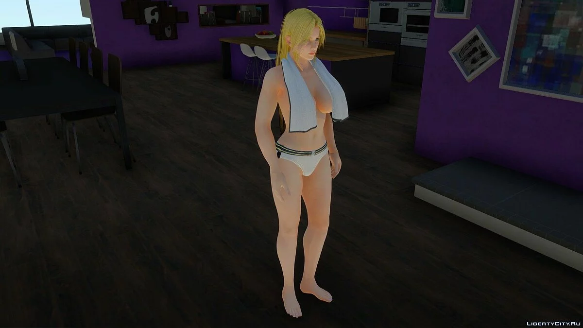 Хелена Дуглас После душа / GTA San Andreas