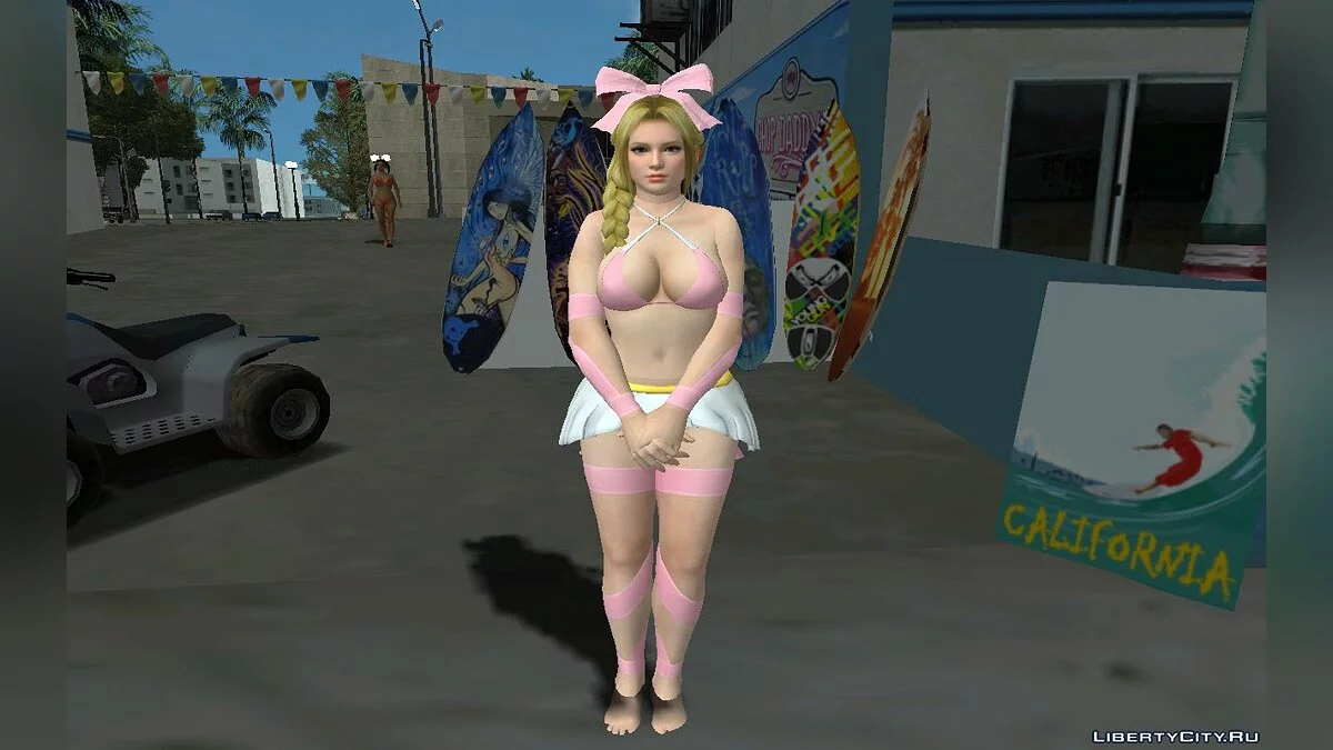 Хелена Дуглас в купальнике / GTA San Andreas