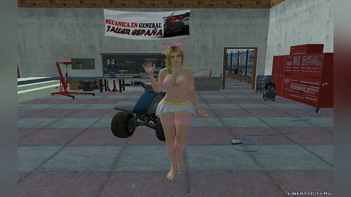 Хелена Дуглас в купальнике / GTA San Andreas