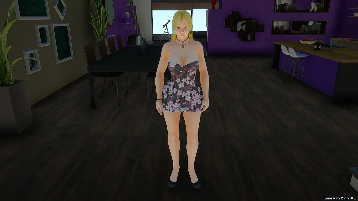 Хелена Дуглас в платье Касуми / GTA San Andreas