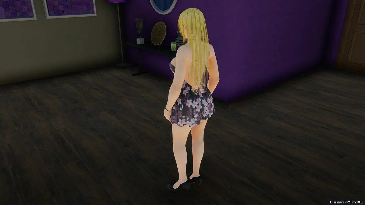 Хелена Дуглас в платье Касуми / GTA San Andreas