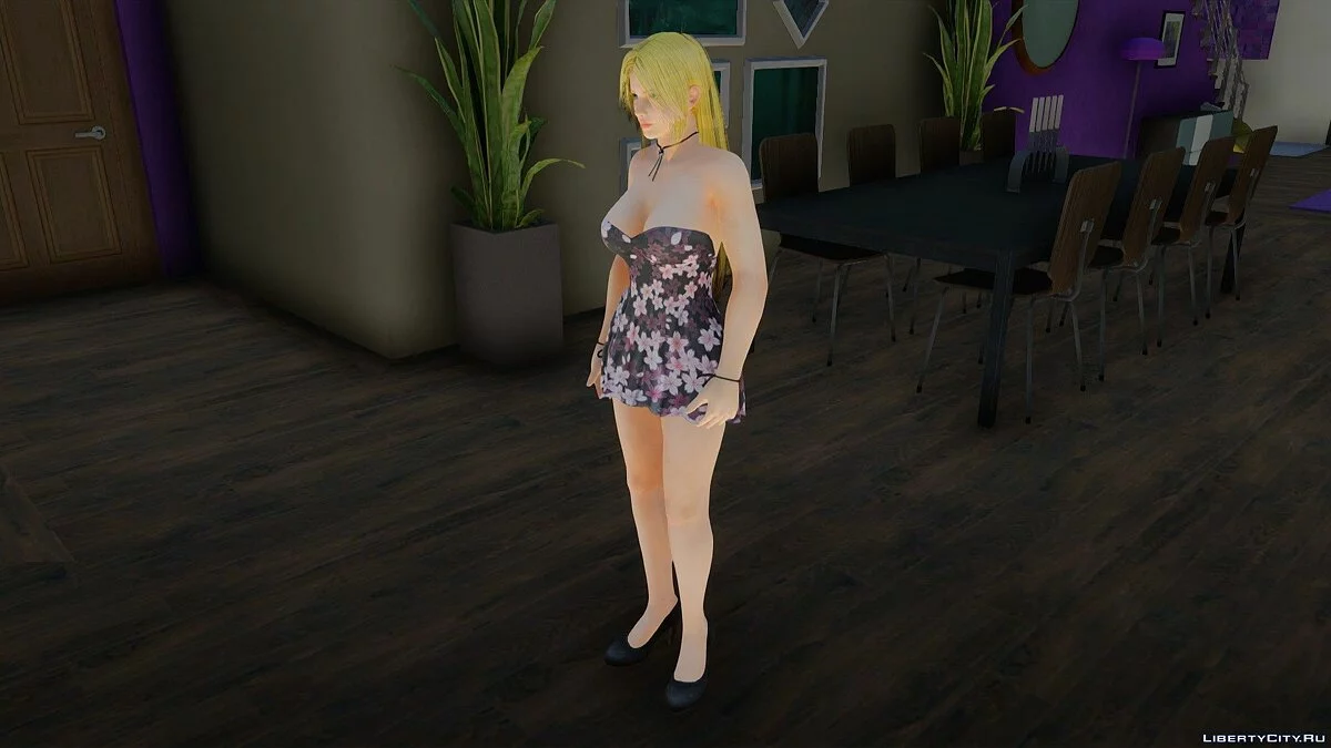 Хелена Дуглас в платье Касуми / GTA San Andreas