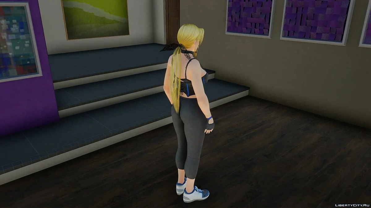 Хелена Дуглас в спортивной одежде / GTA San Andreas